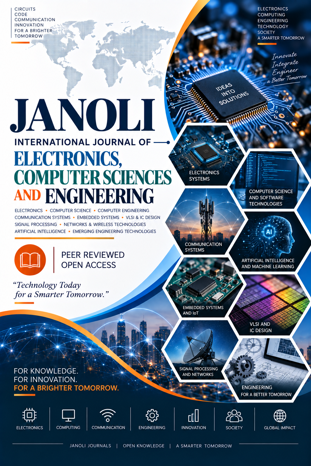 JANOLI International Journal of Electronics, Computer Sciences and Engineering Cover