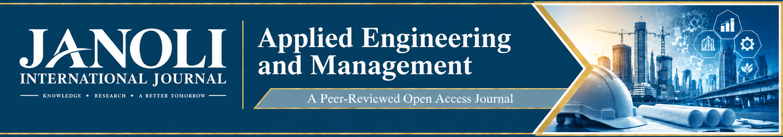 JANOLI International Journal of Applied Engineering and Management