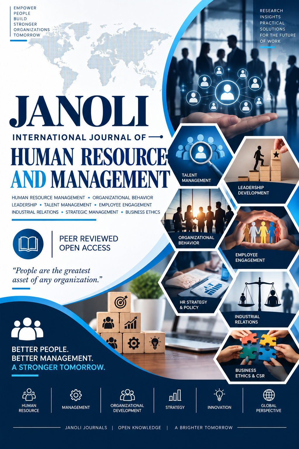 JANOLI International Journal of Human Resource and Management Cover