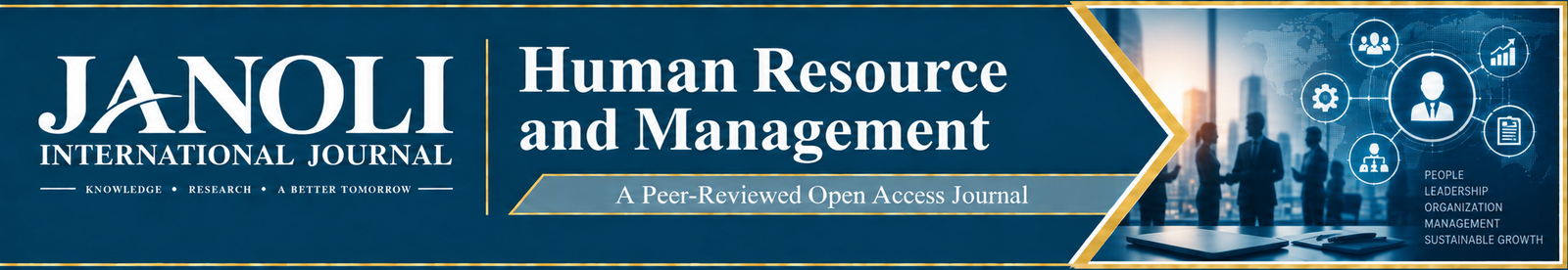JANOLI International Journal of Human Resource and Management